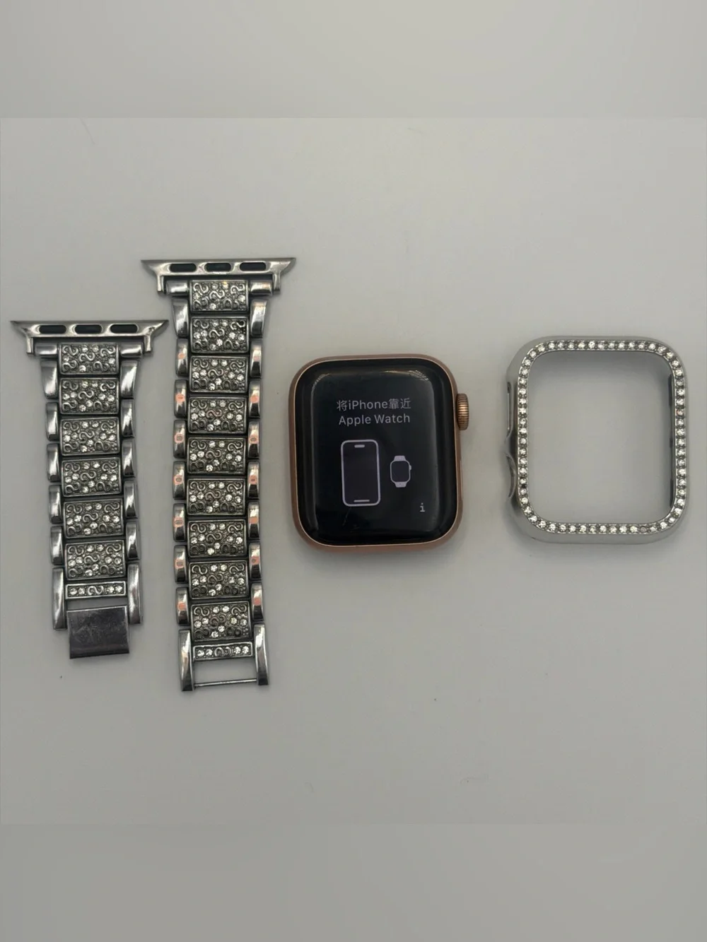Apple Watch SE A2351 GPS 40mm 32GB Rose Gold Smart Watch With Band - Tested